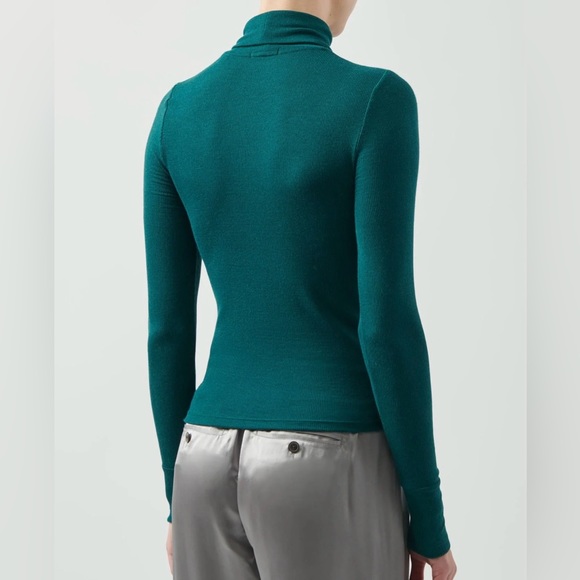 NWT ATM Rib Crop Turtleneck - Picture 3 of 14